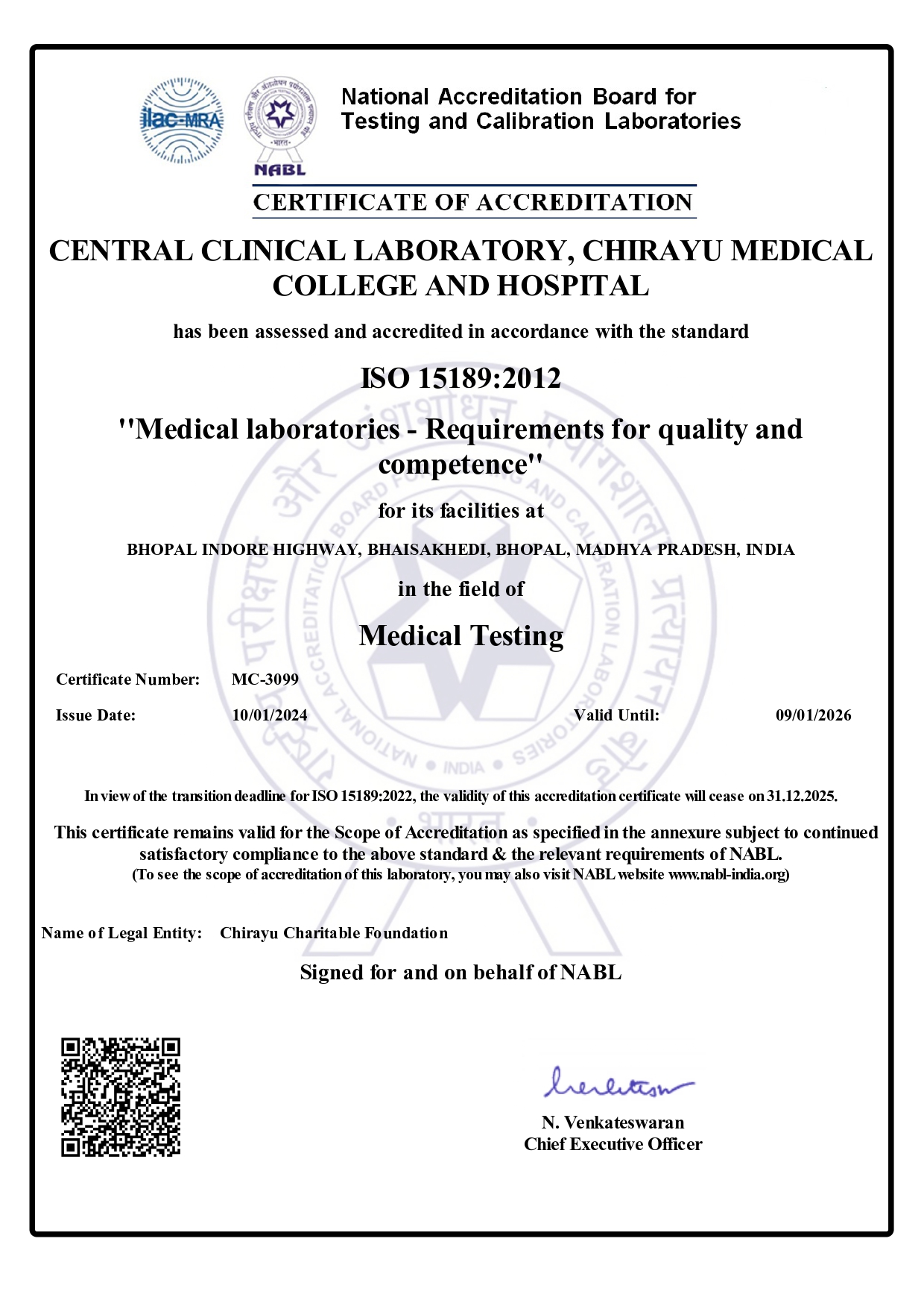 MC 3099 2024 – NABL Certifications